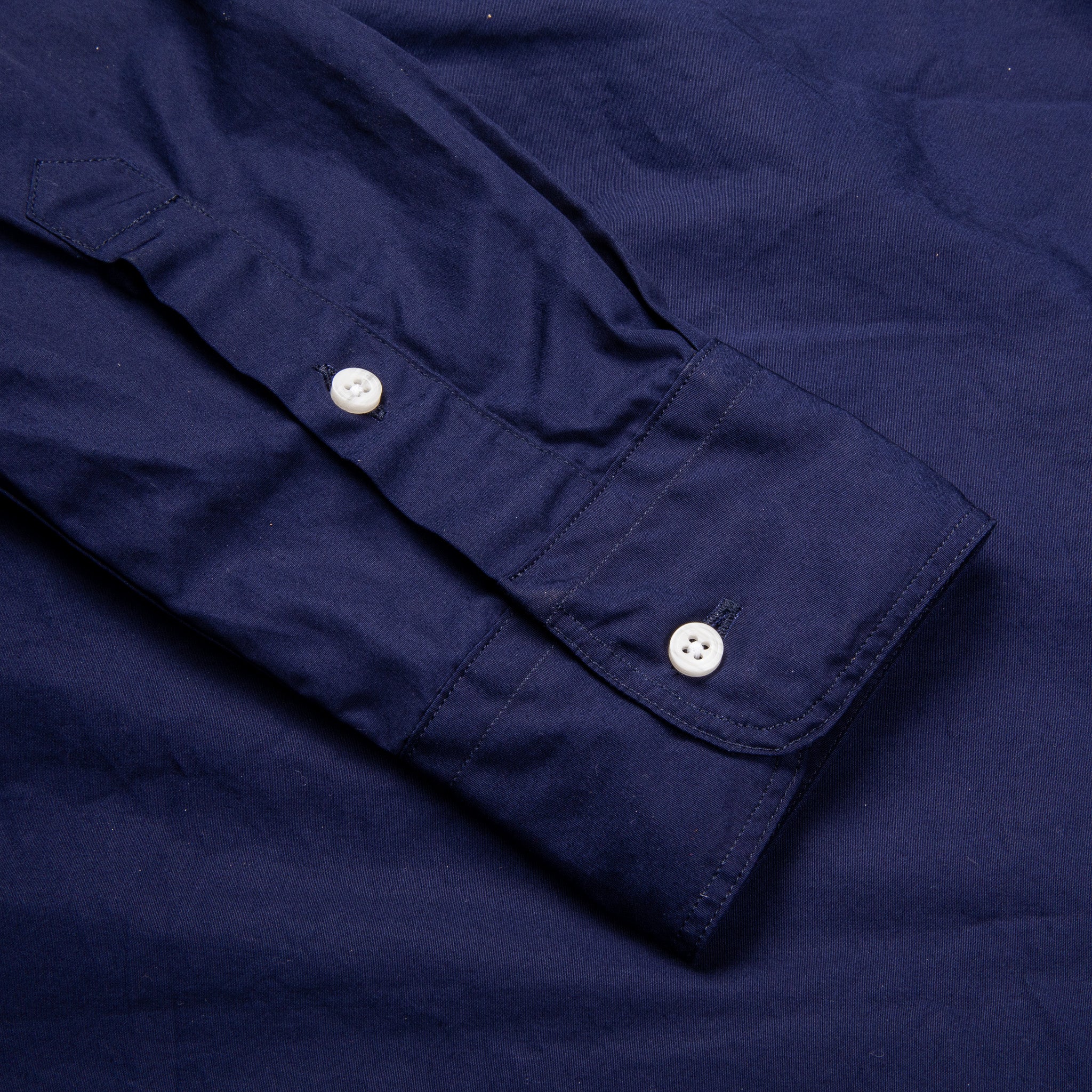 Gitman Vintage x Frans Boone Navy Poplin