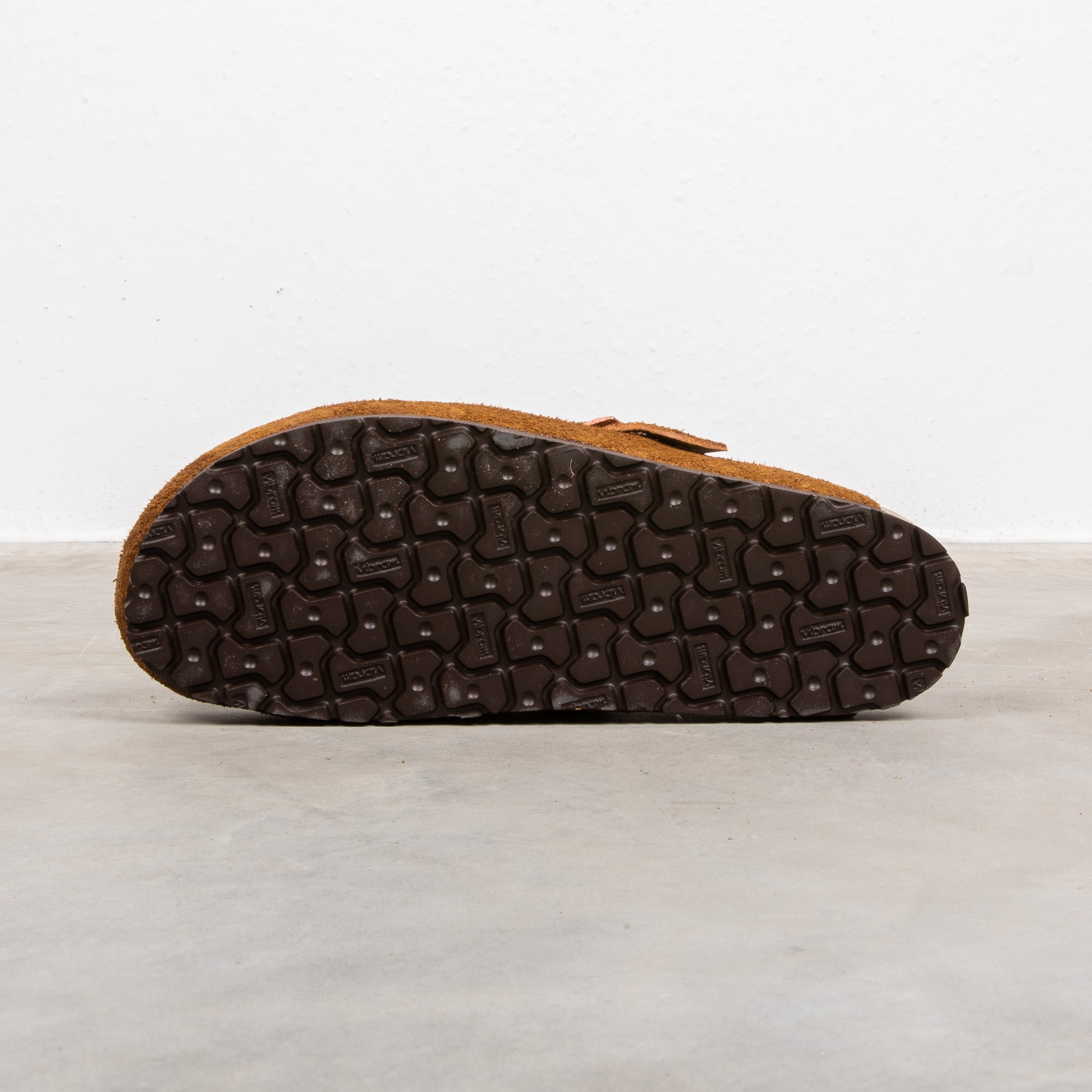 The Real McCoy´s Leather Foot Support Clogs Raw Sienna