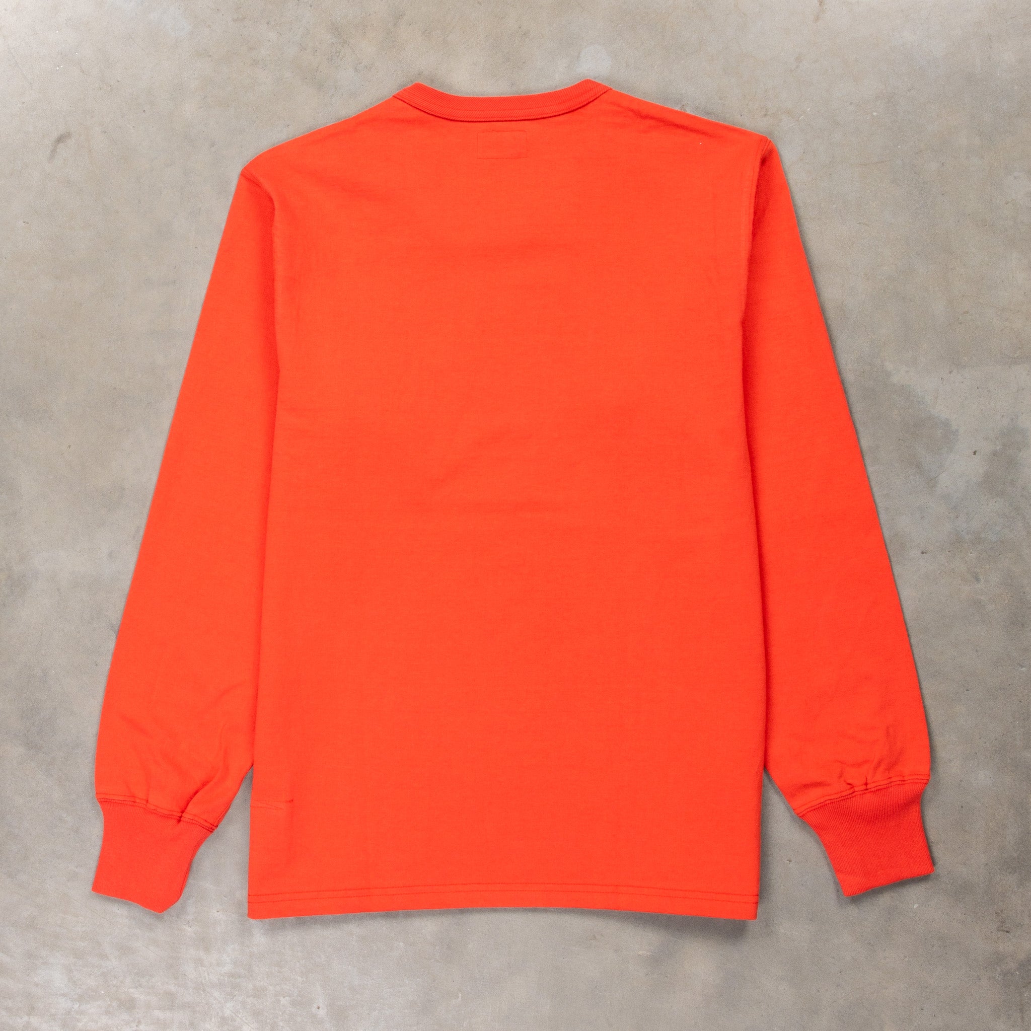 The Real McCoy's Pocket Tee L/S Scarlet – Frans Boone Store