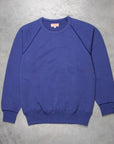 The Real McCoy's loopwheel raglan sleeve sweatshirt MQ Navy