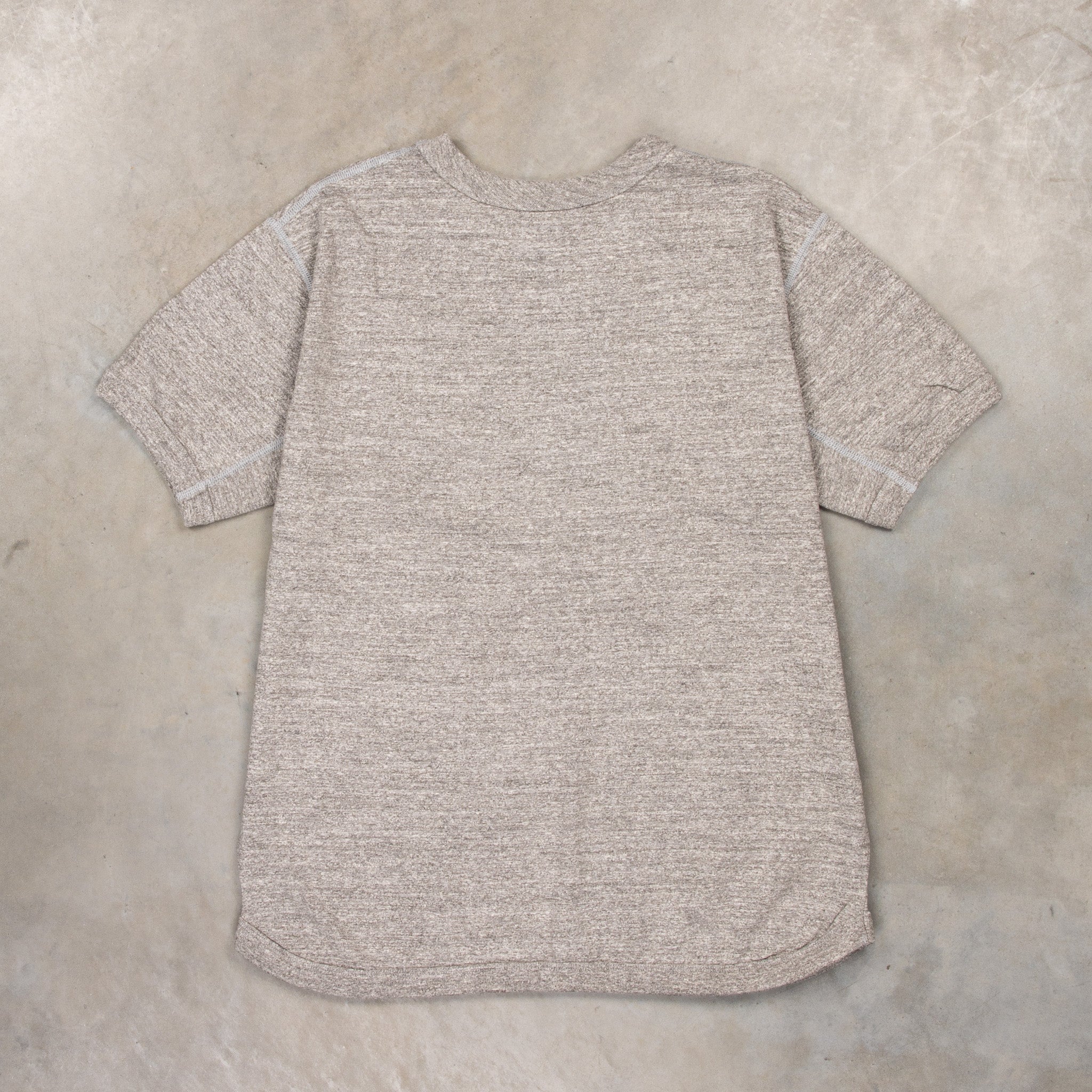 Fullcount Flat Seam Heavyweight Raffy T-Shirt Heather Gray