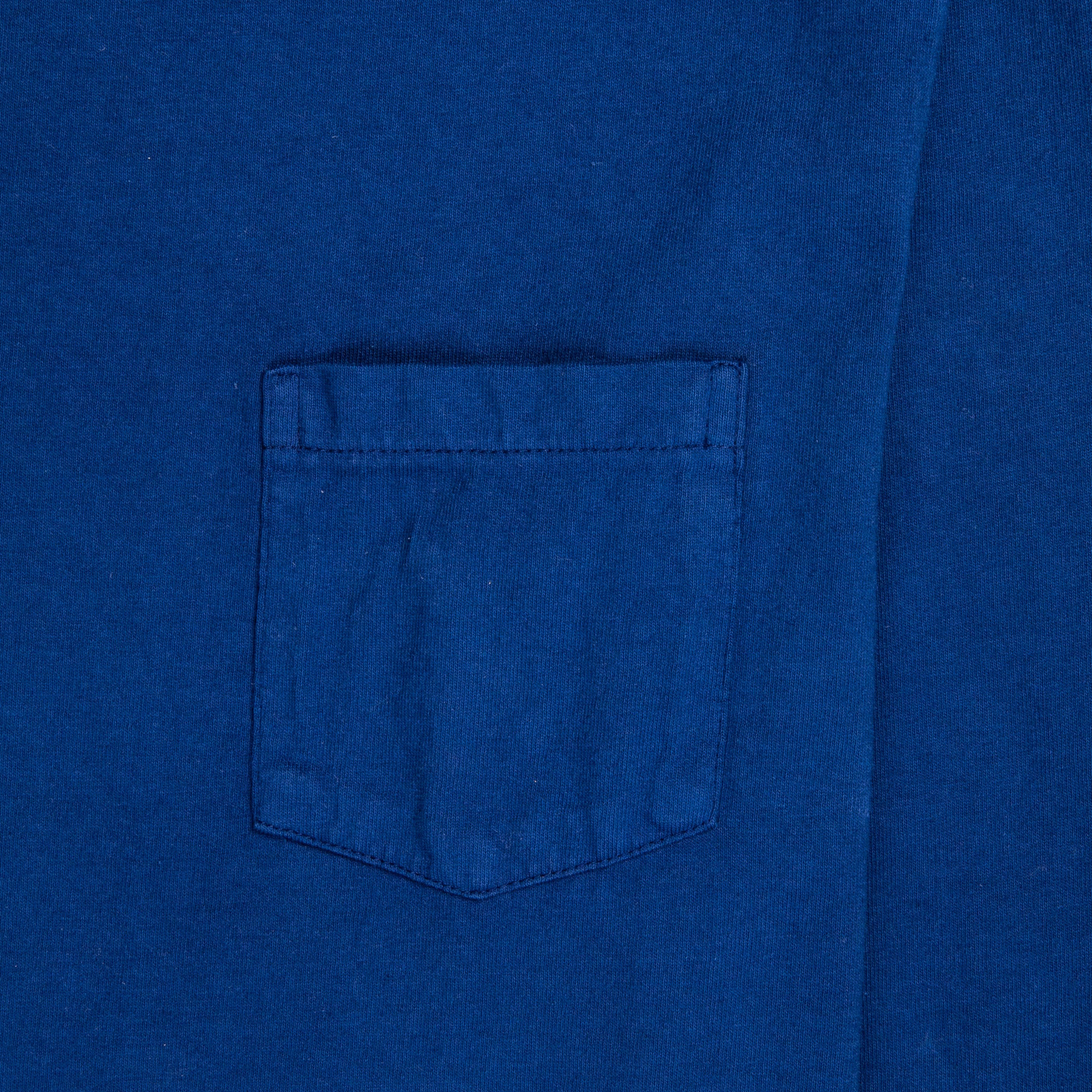 Velva Sheen Longsleeve Pocket Tee Navy