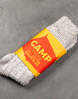 The Real McCoy's Outdoor 'Camp' Socks Snow Gray