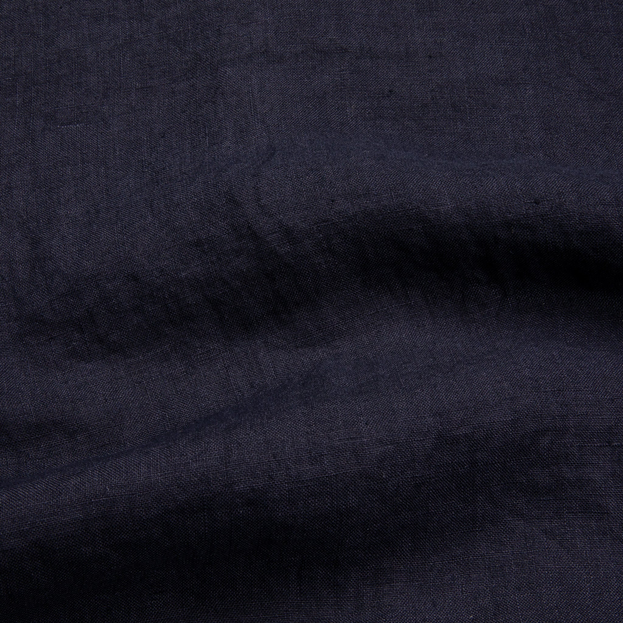 Massimo Alba Kos Grandad Collar Shirt Blu Notte