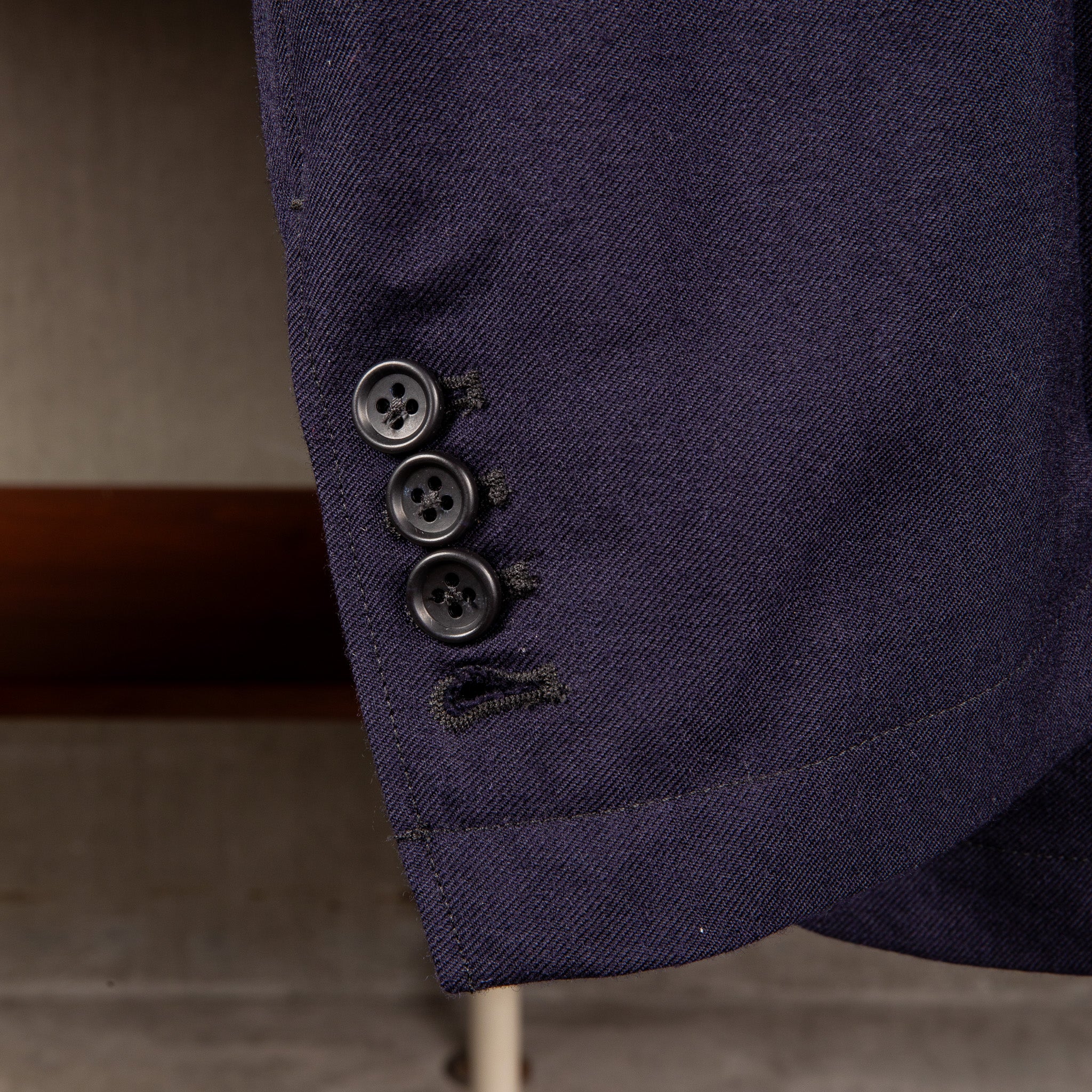 Engineered Garments Andover Jacket Dark Navy Wool Uniform