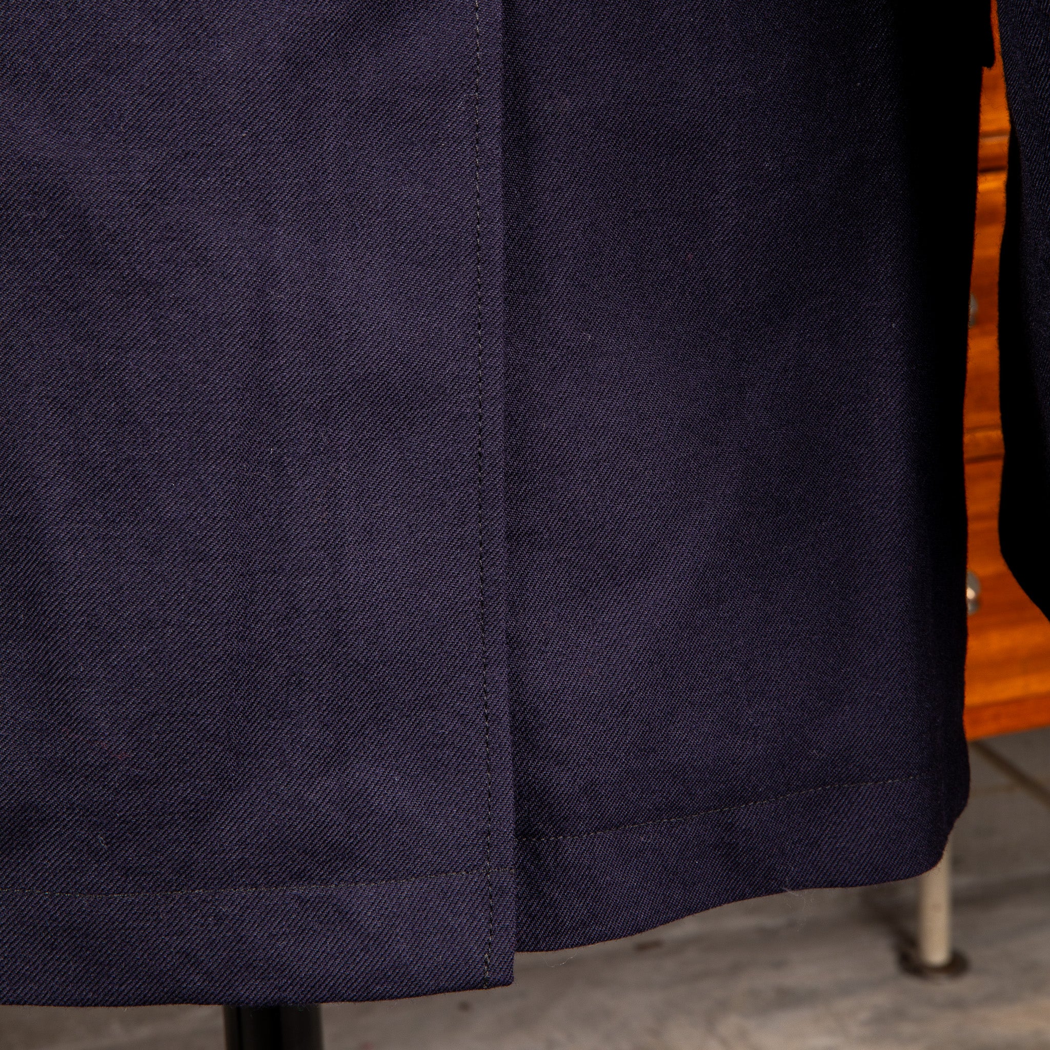Engineered Garments Andover Jacket Dark Navy Wool Uniform Serge