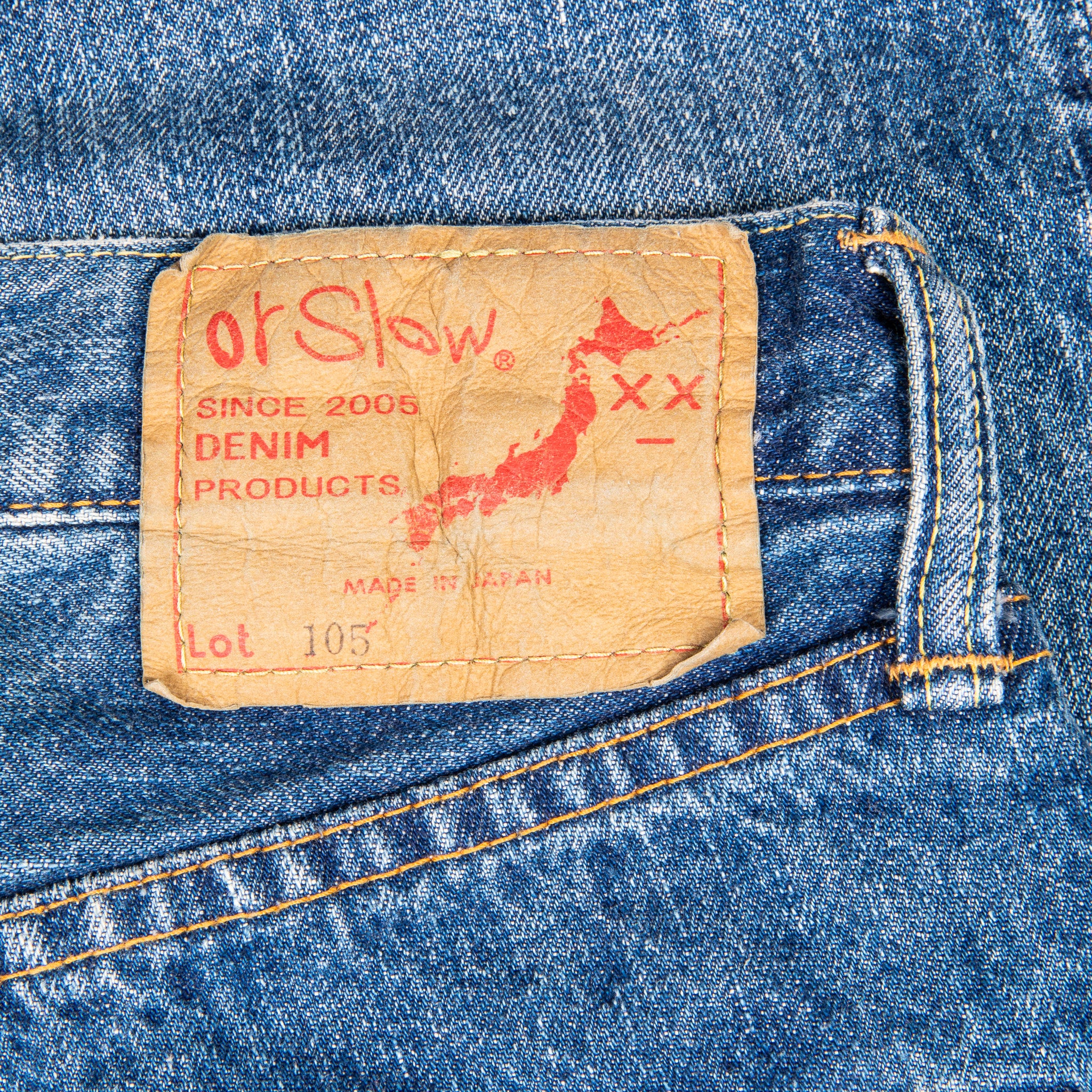 OrSlow 105 Standard Fit 2 Year Wash