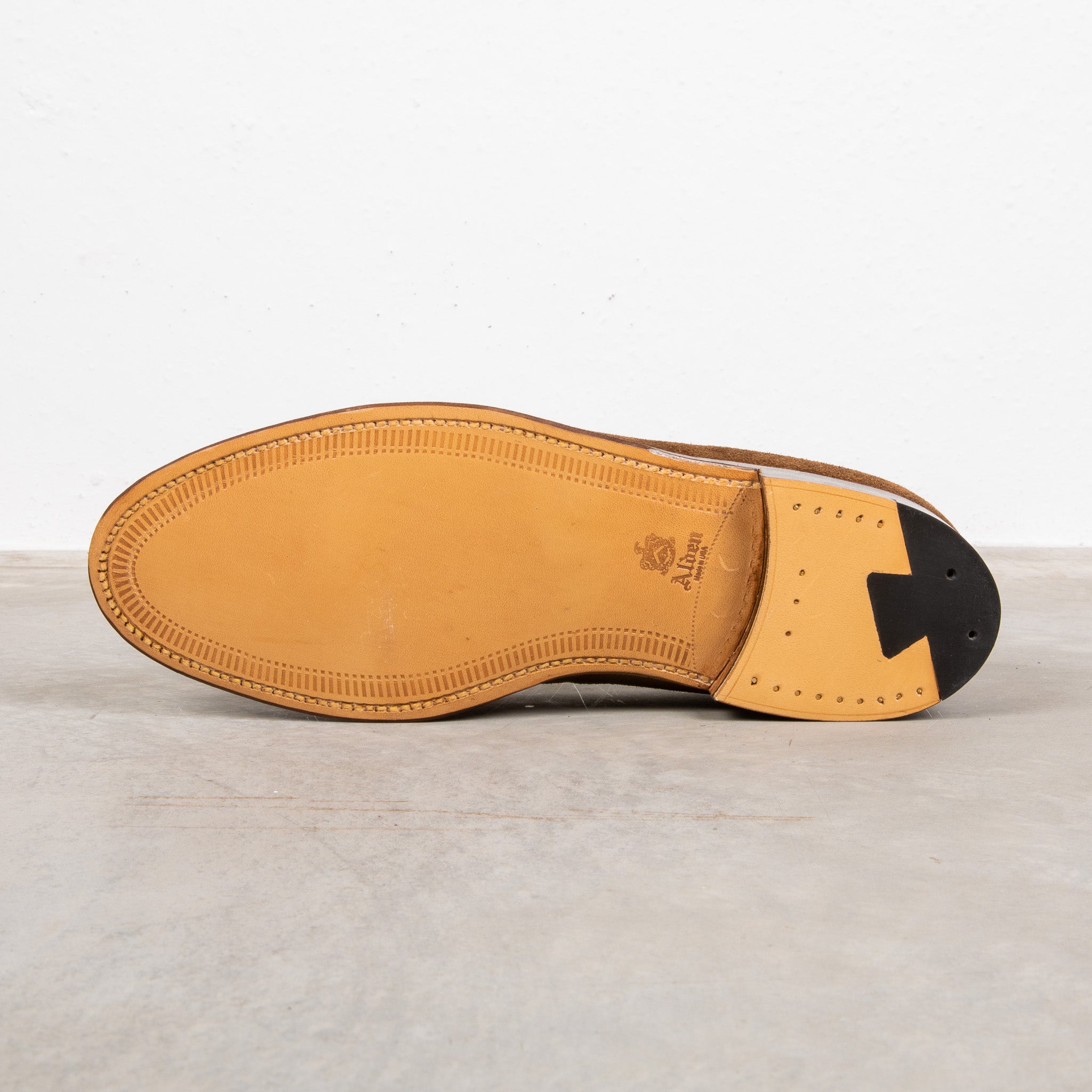 Alden Snuff Suede Tassel Loafer