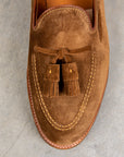 Alden snuff suede tassel loafer