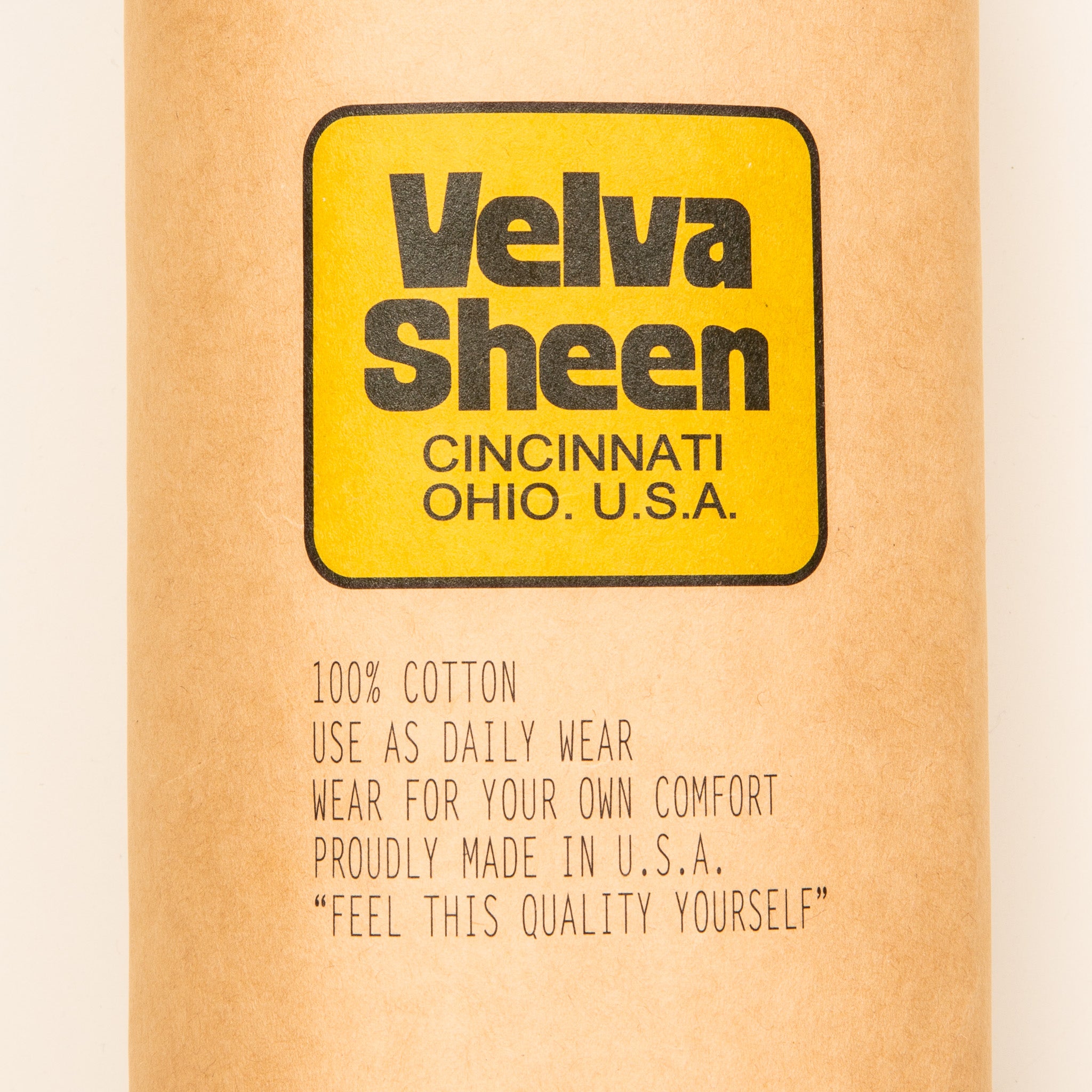 Velva Sheen Roll Tee in Grey