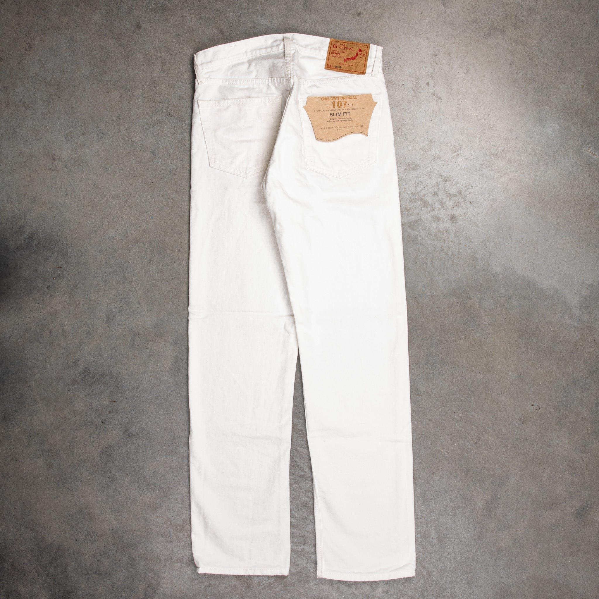 Orslow white sales denim