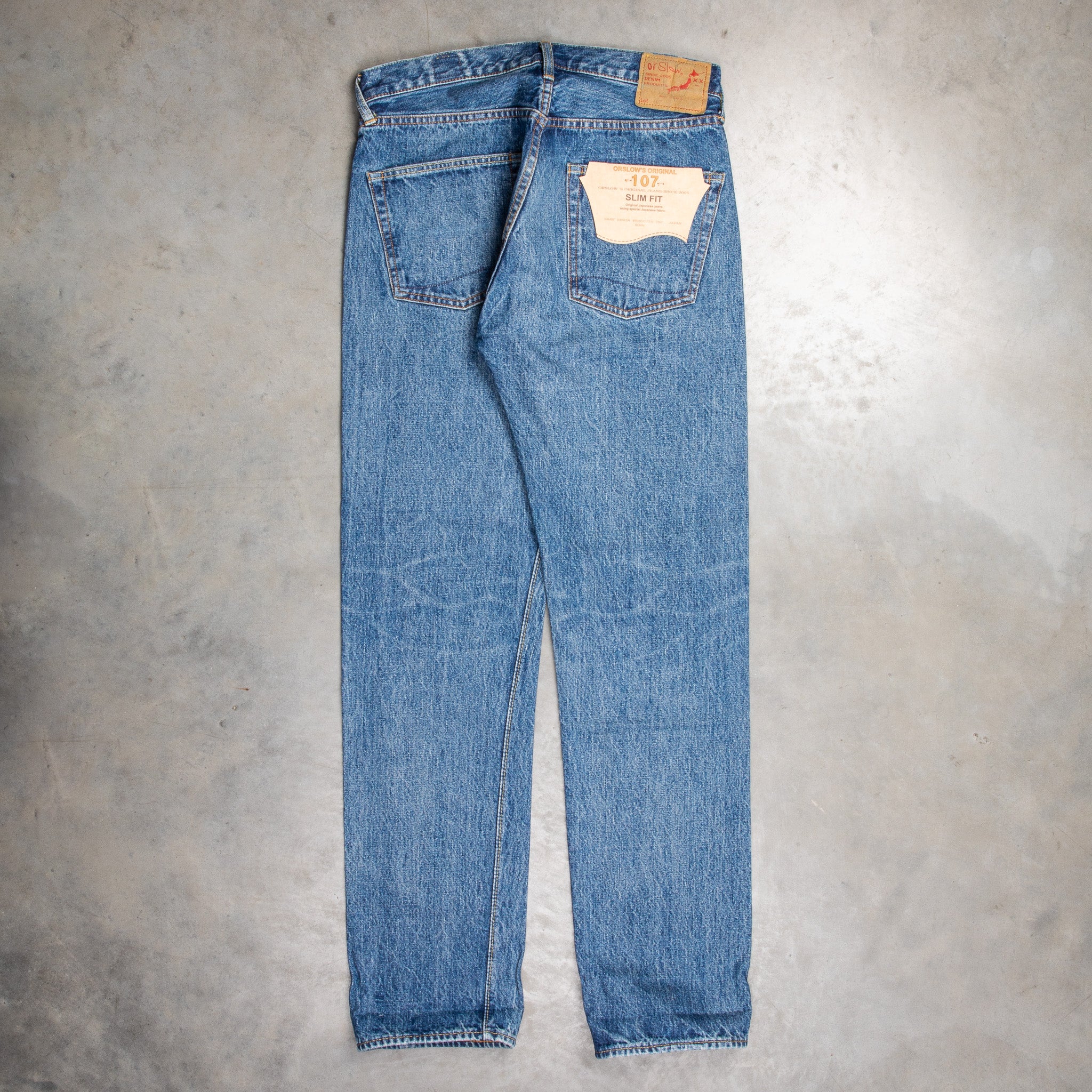 OrSlow 107 Ivy Fit 2 Year Wash