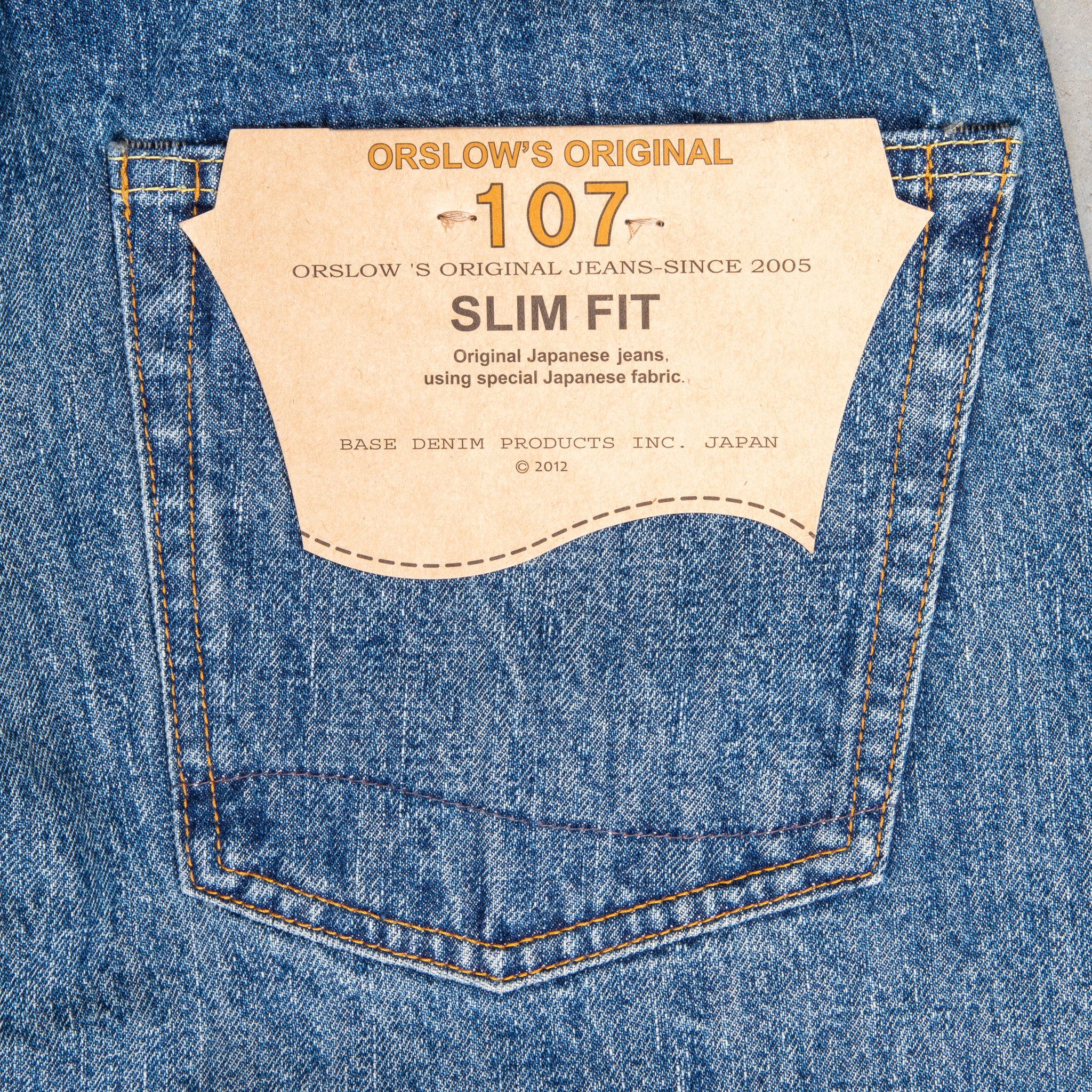 OrSlow 107 Ivy Fit 2 Year Wash
