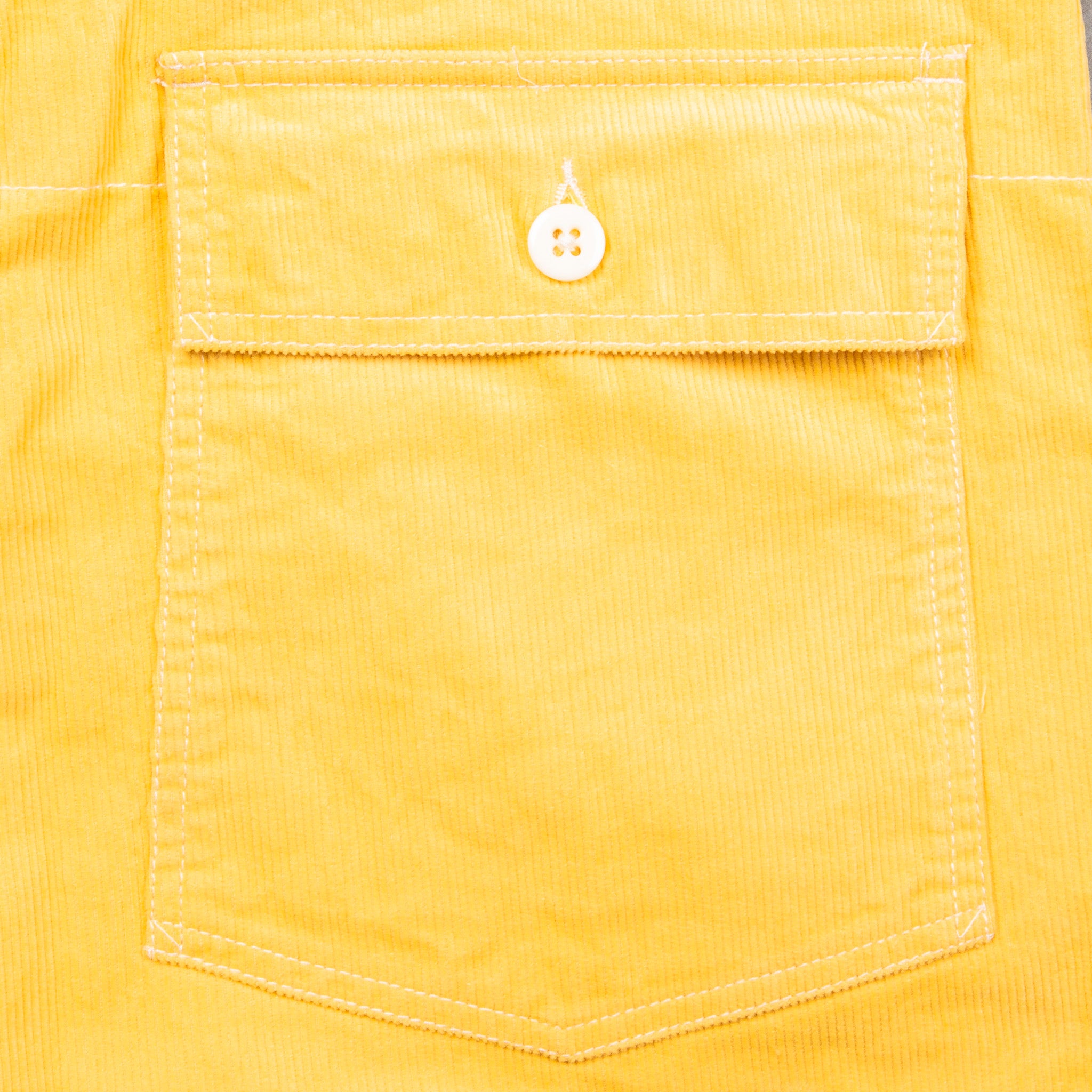 Engineered Garments Fatigue Short Yellow 14W Corduroy
