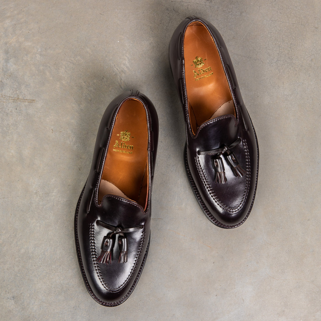 Alden #8 cordovan tassel loafer