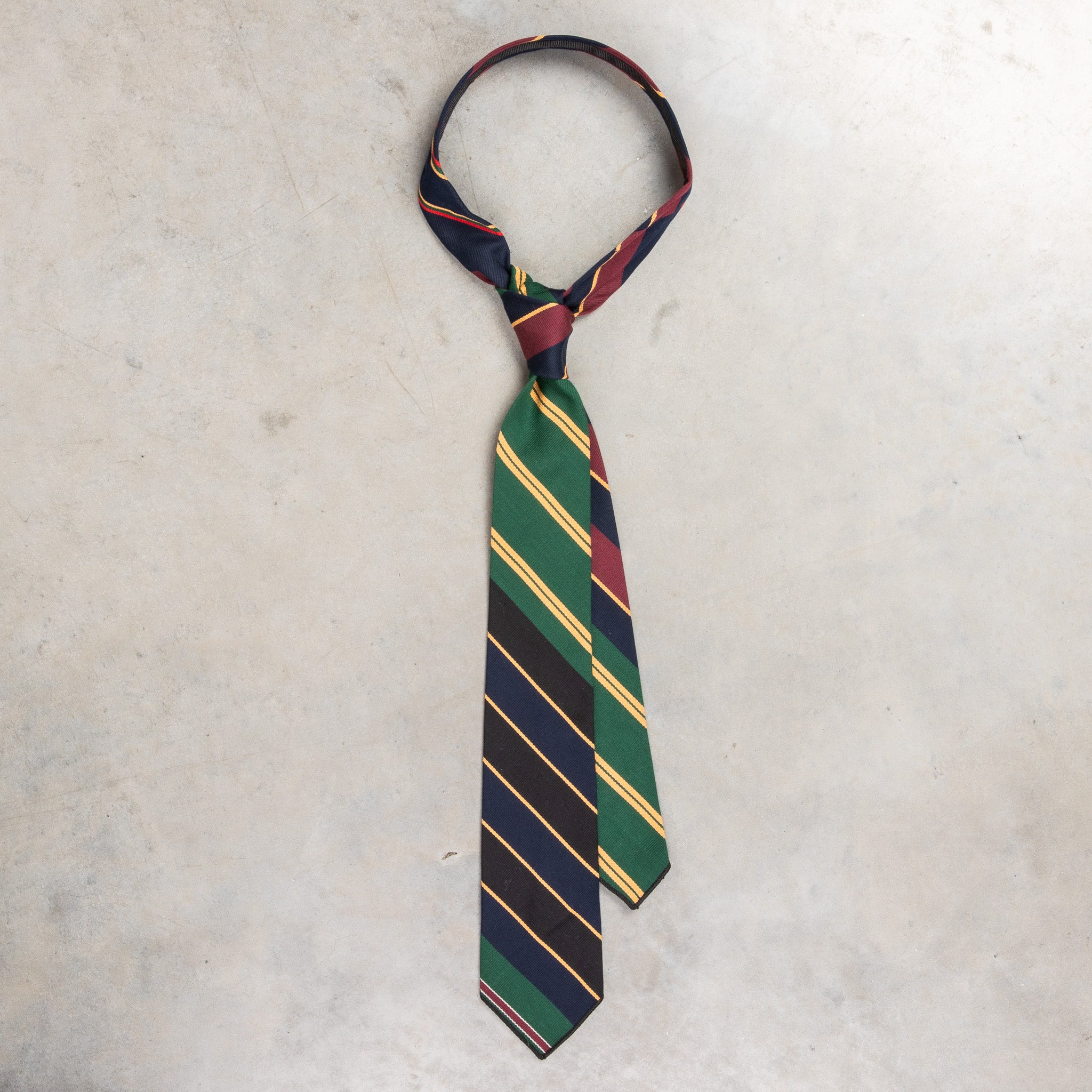 Engineered Garments Tie Multi Color Regimental Stripe