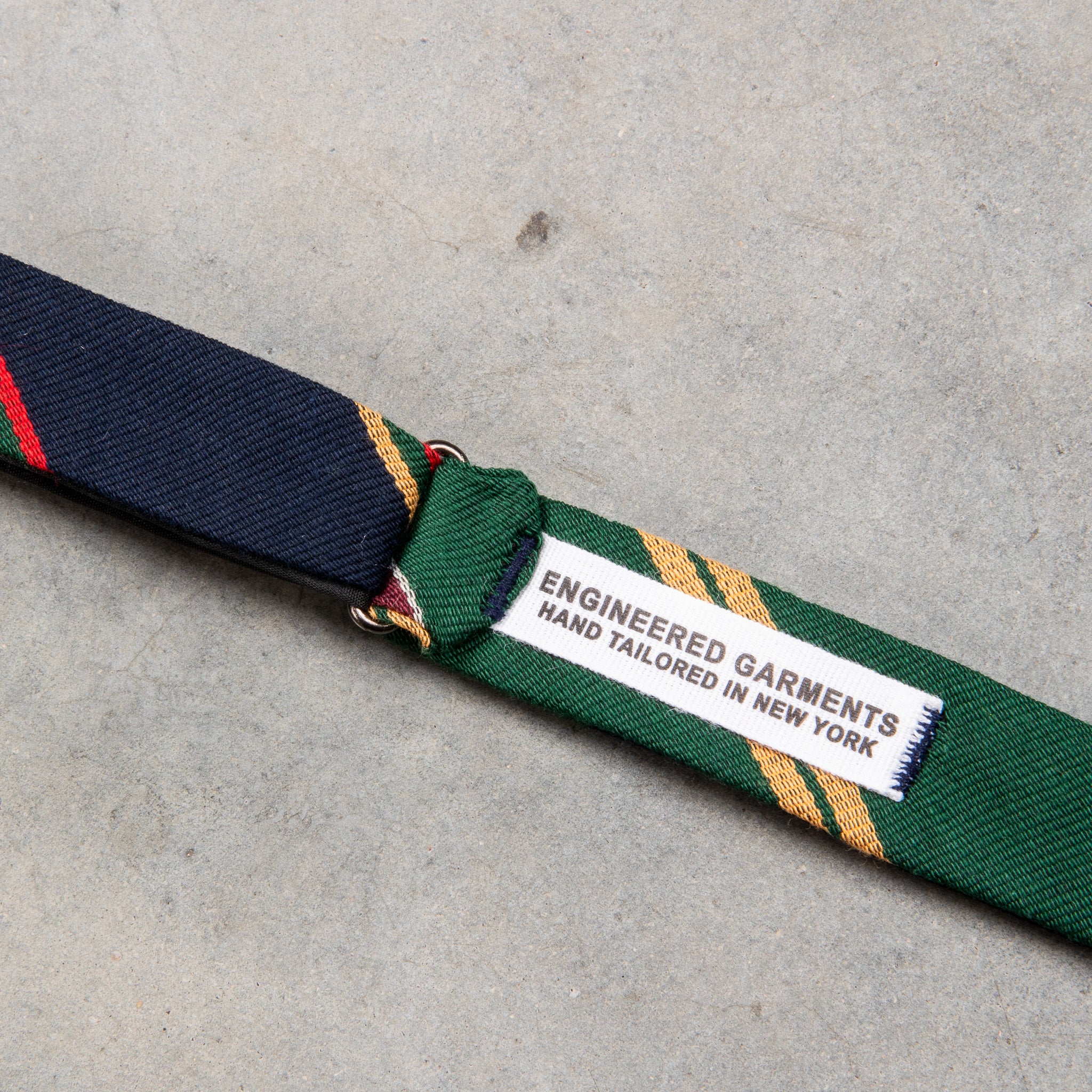 Engineered Garments Butterfly Bow Tie Multi Color Regimental Stripe