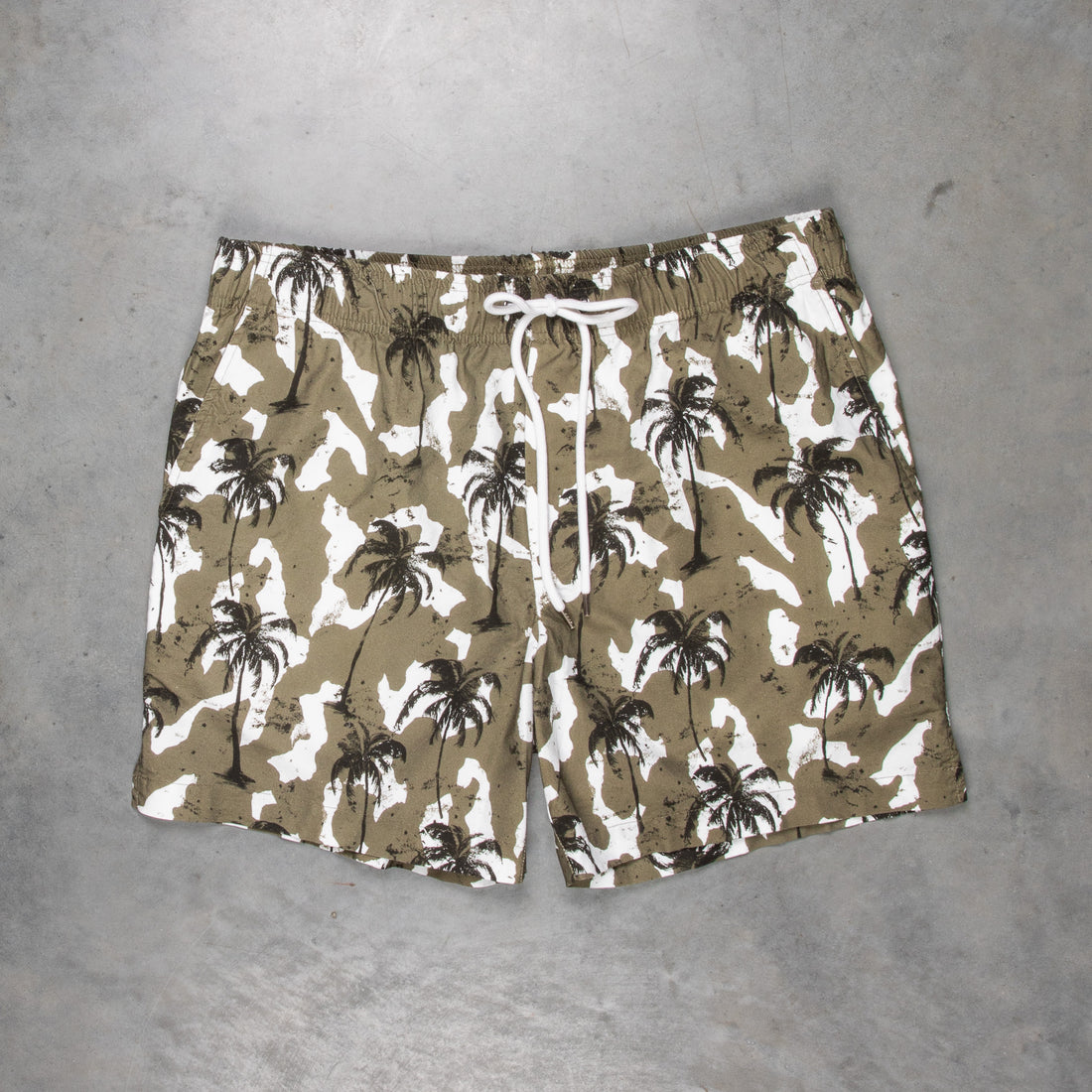 James Perse Camo Palm Print Short Jungle