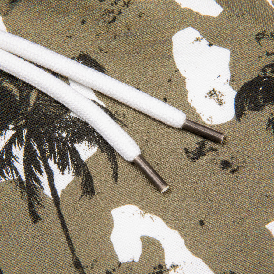 James Perse Camo Palm Print Short Jungle
