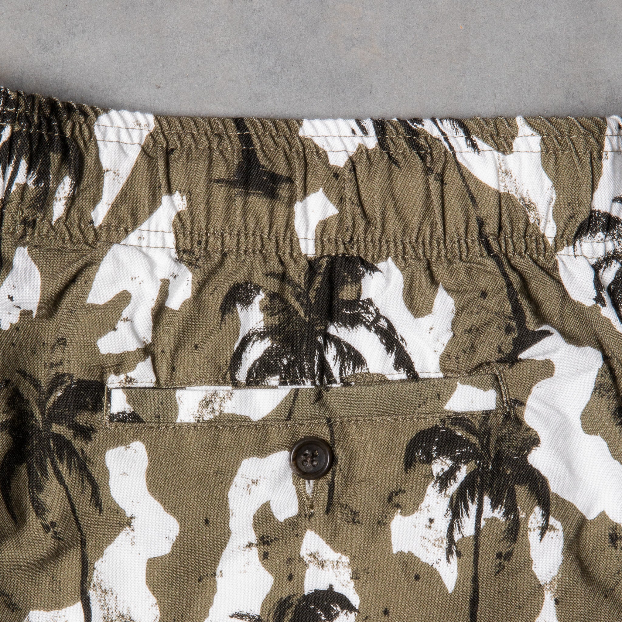 James Perse Camo Palm Print Short Jungle