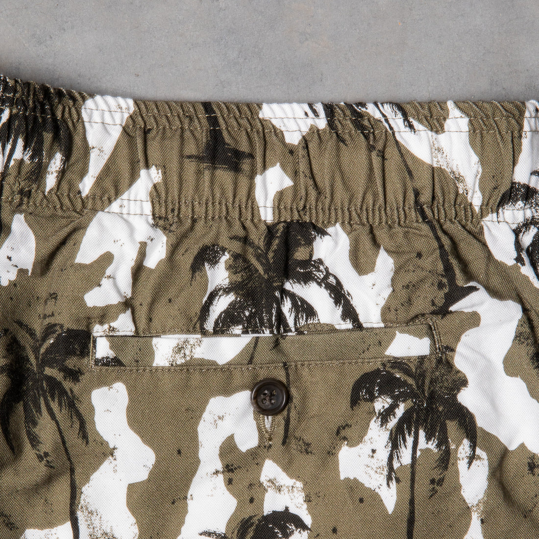 James Perse Camo Palm Print Short Jungle