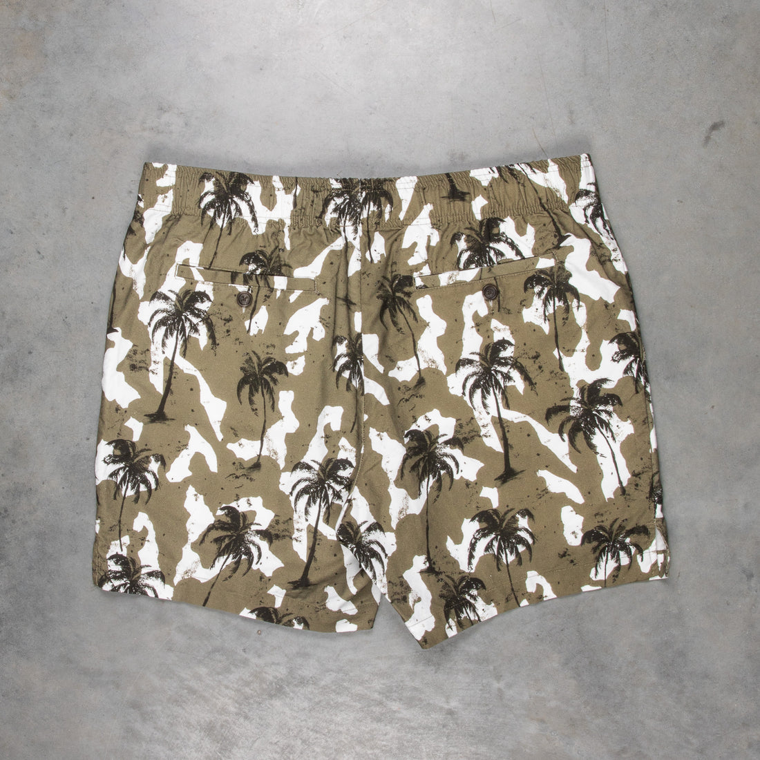 James Perse Camo Palm Print Short Jungle
