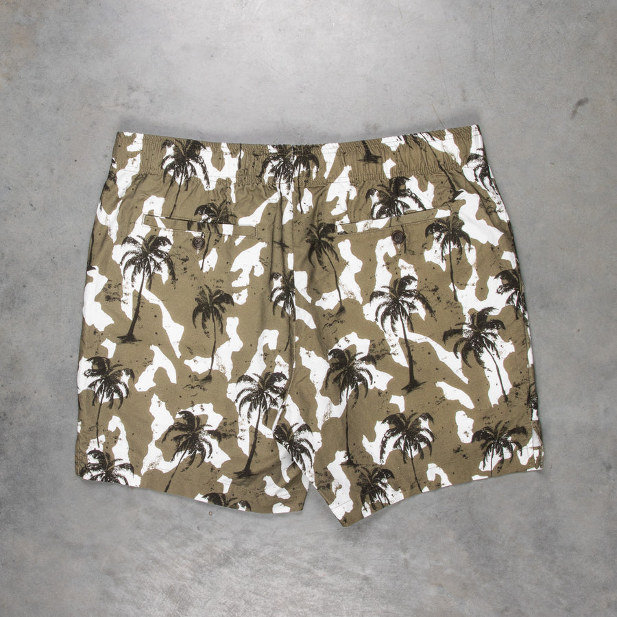James Perse Camo Palm Print Short Jungle