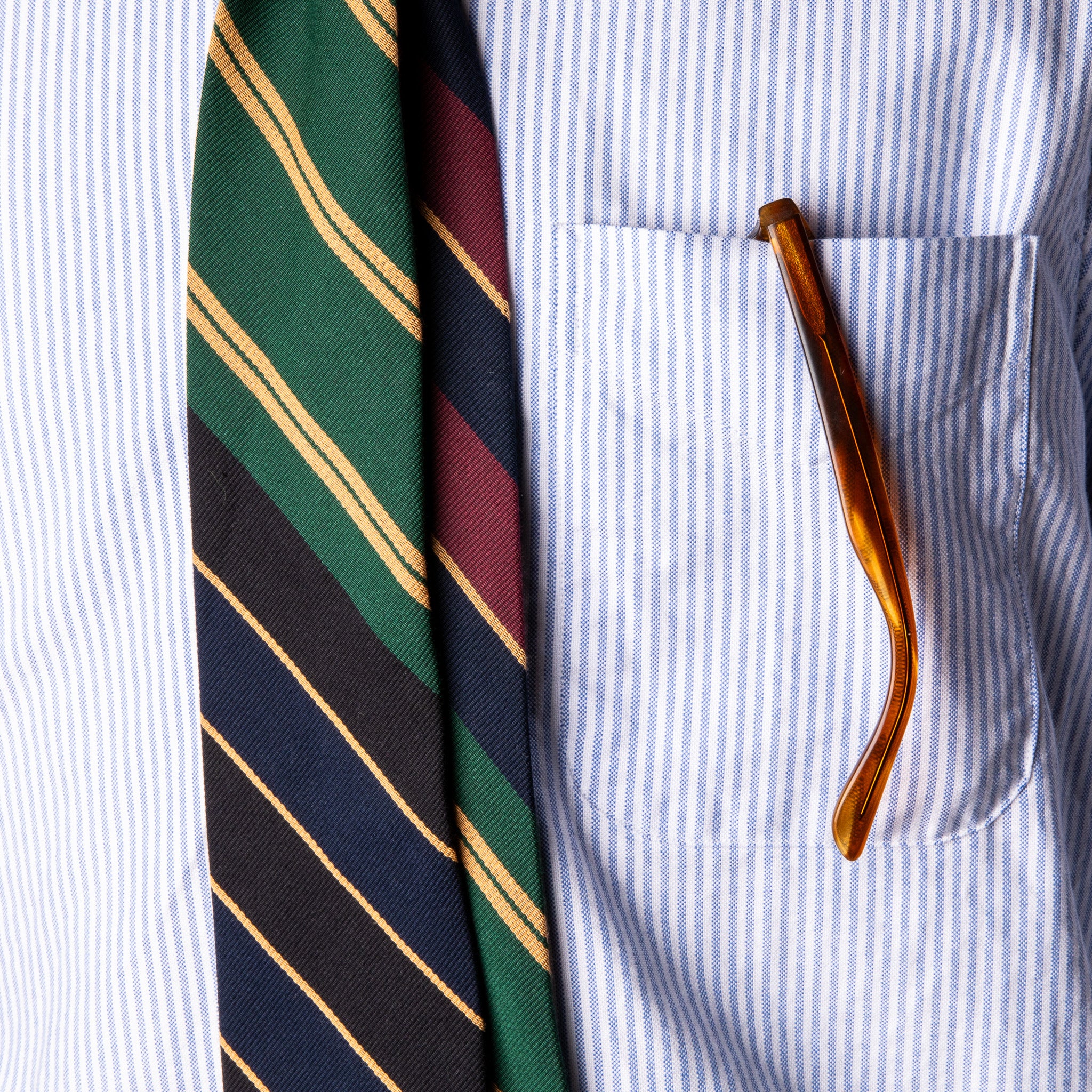 Engineered Garments Tie Multi Color Regimental Stripe