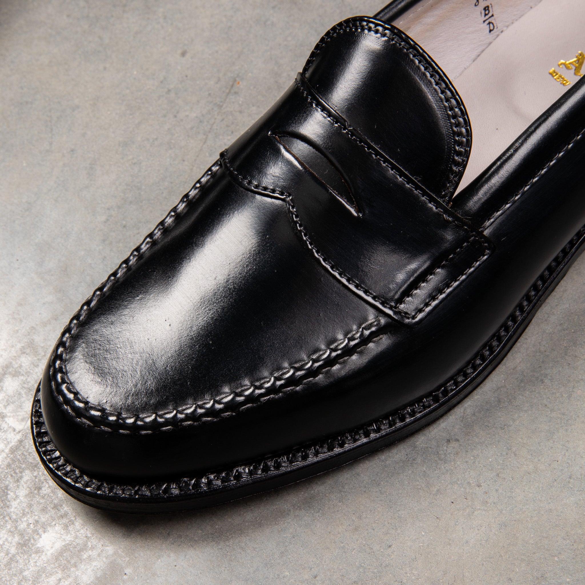 Alden Black Cordovan Loafer 