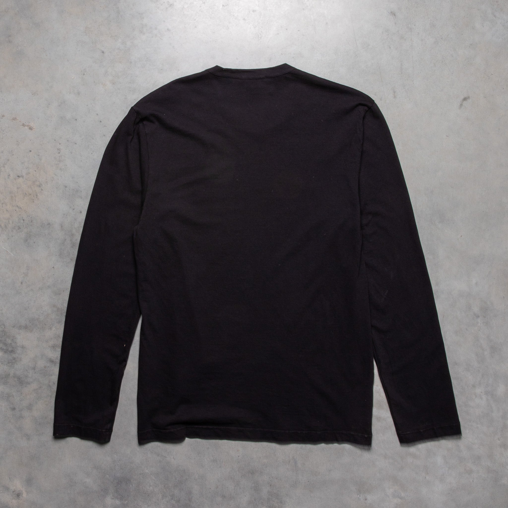 James Perse long sleeve crew neck Black