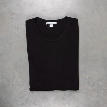 James Perse long sleeve crew neck Black