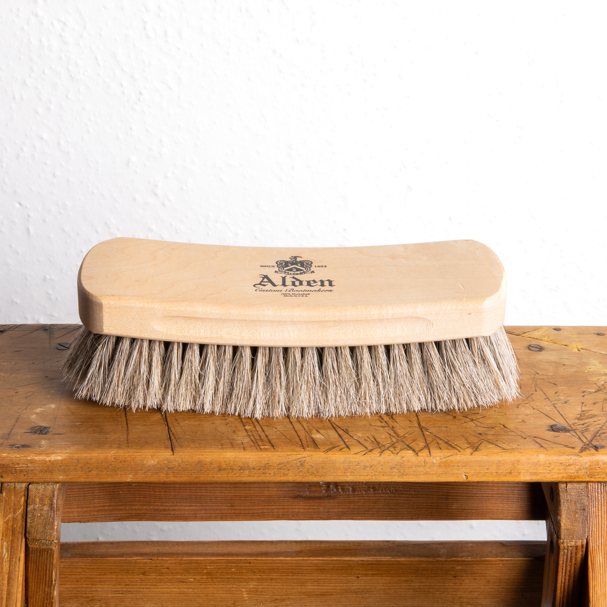 Alden horse hair brush natural
