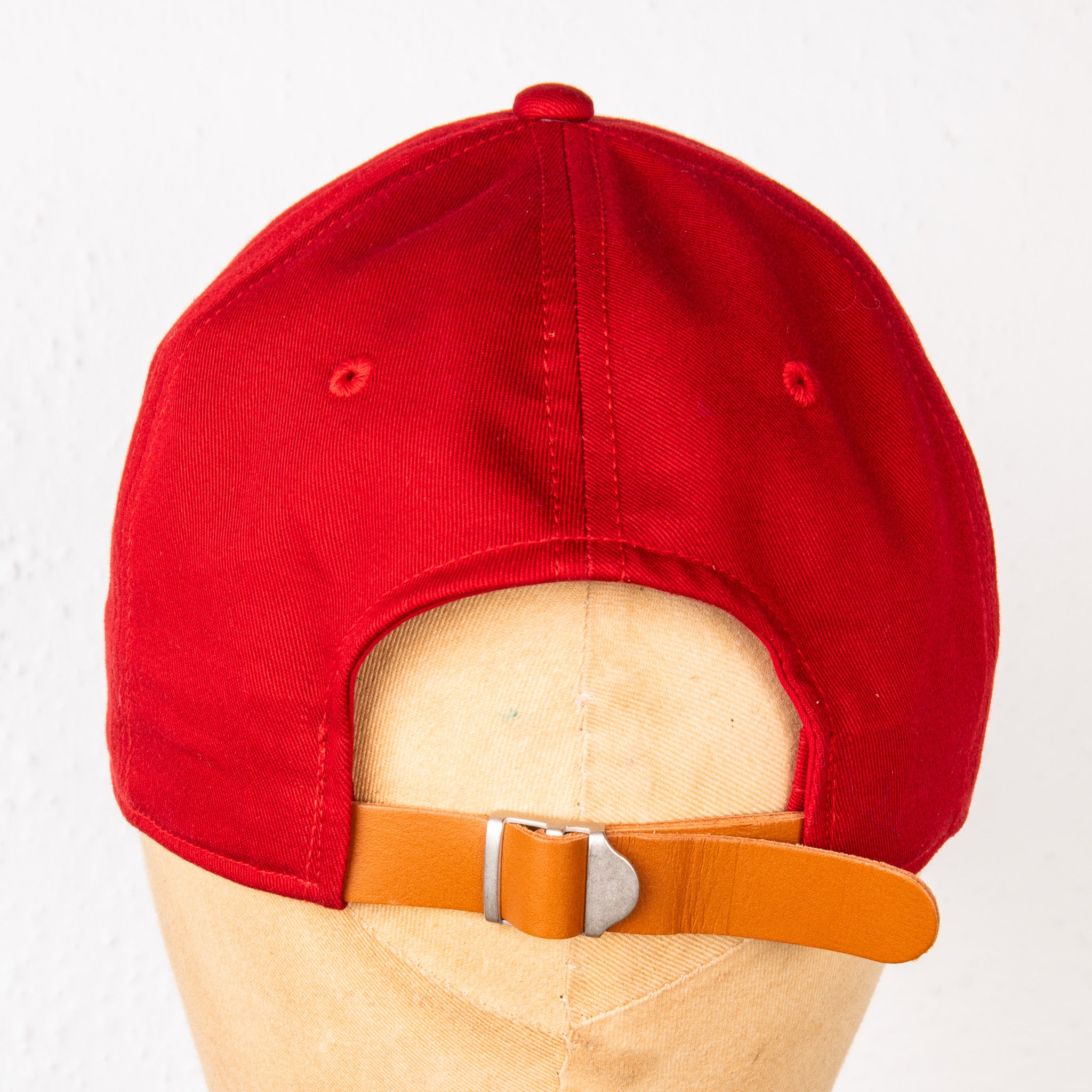 The Real McCoy&#39;s Logo Baseball Cap Red