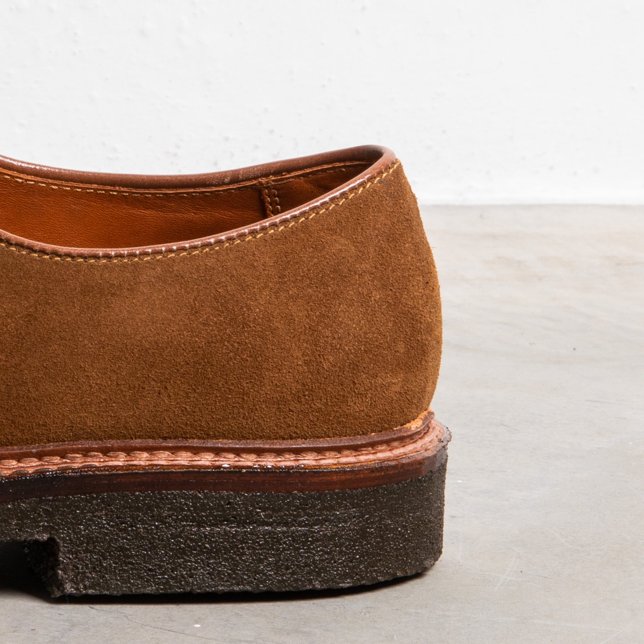 Alden Snuff Suede PT Blucher on Crepe