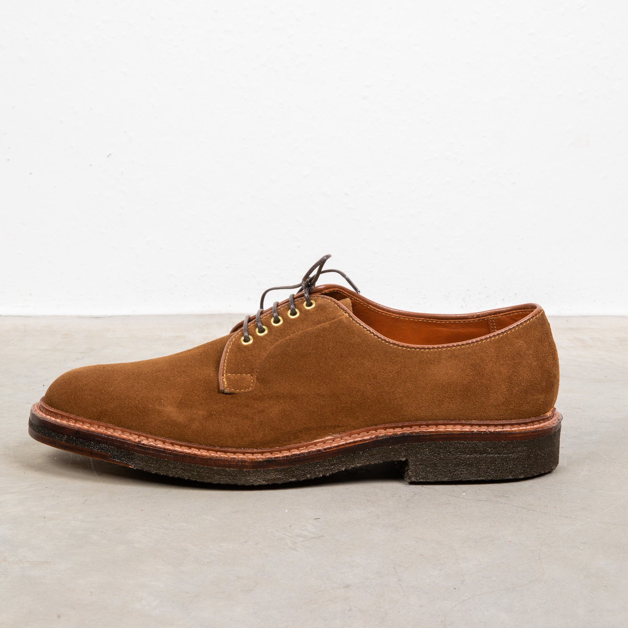 Alden Snuff Suede PT Blucher on Crepe