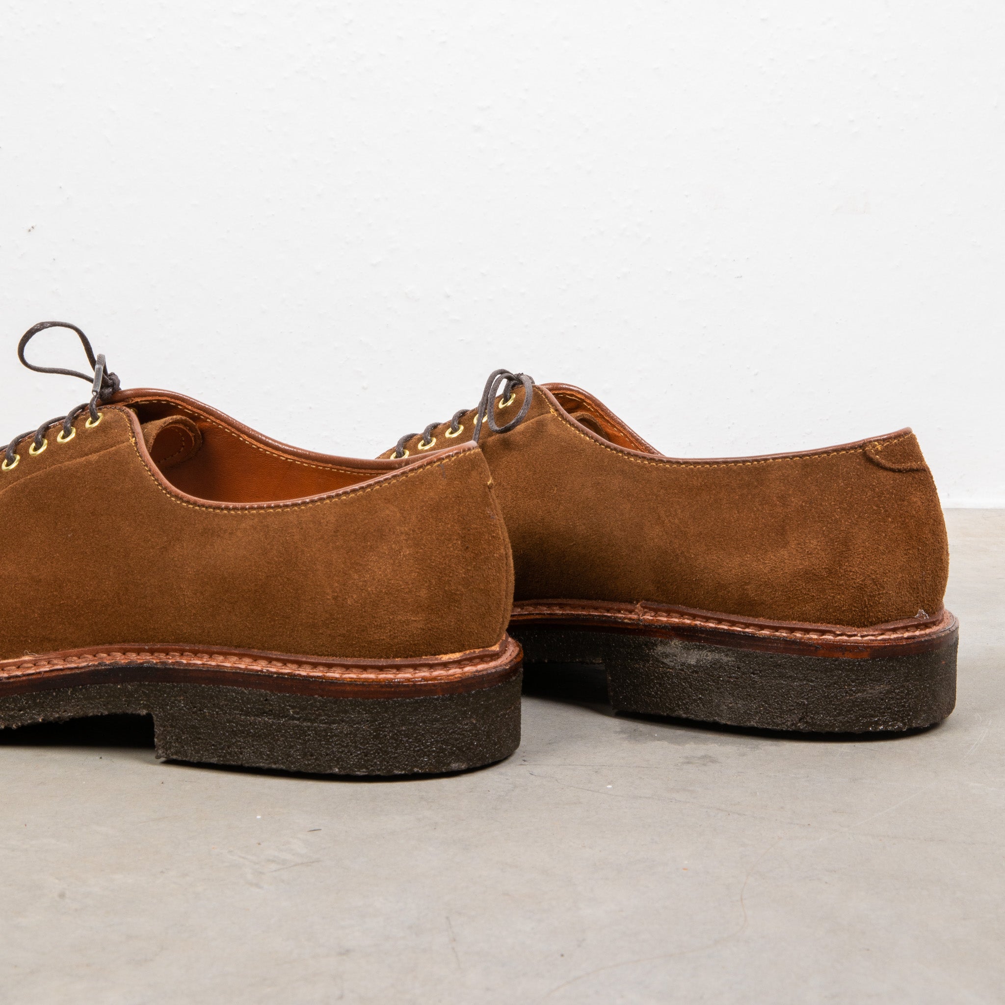 Alden Snuff Suede PT Blucher on Crepe