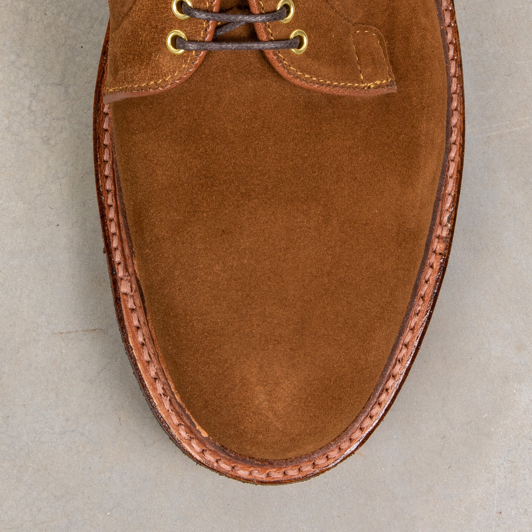 Alden Snuff Suede PT Blucher on Crepe