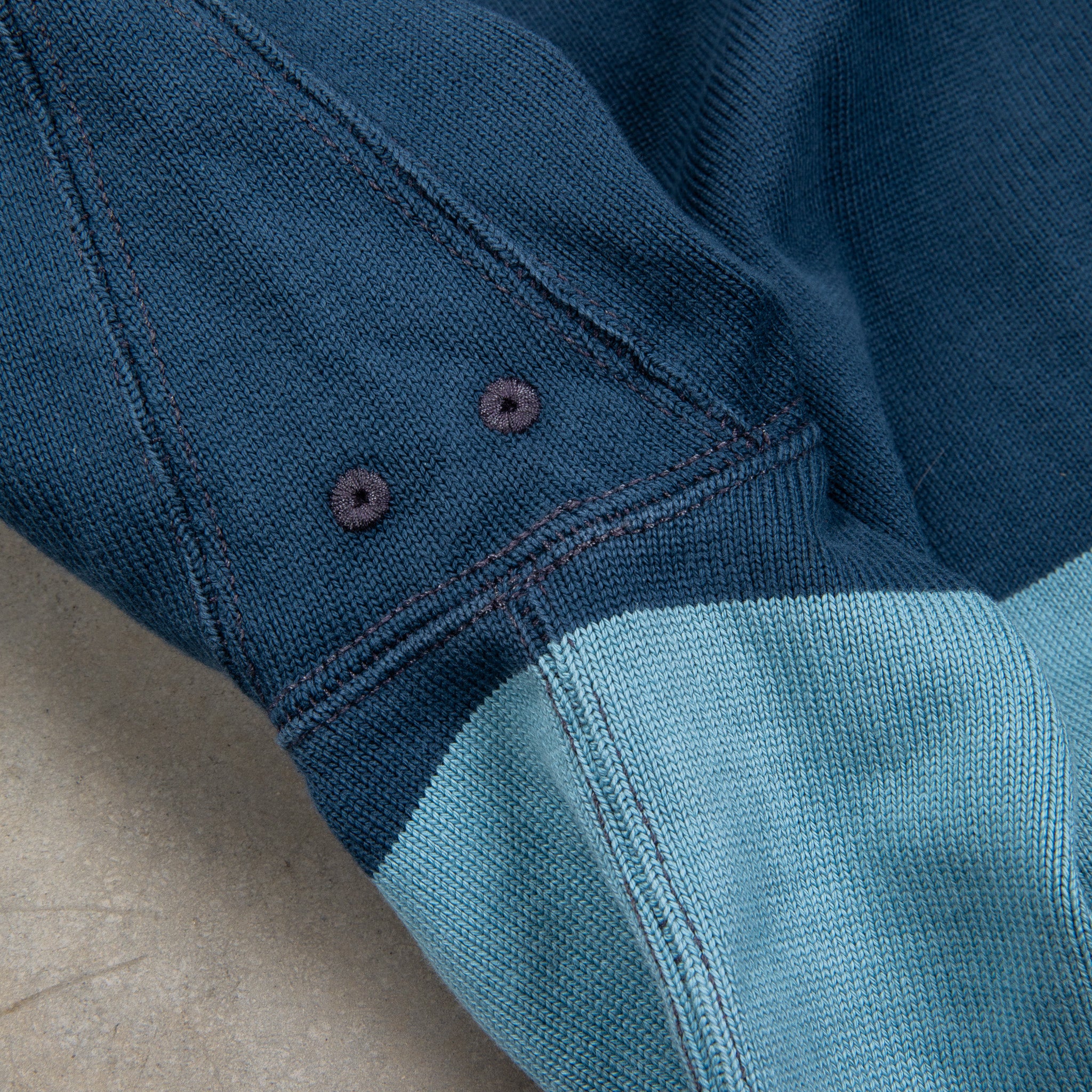 RRL Striped Jersey Rugby Shirt Indigo – Frans Boone Store
