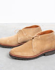 Alden x Frans Boone Tan calf Suede Chukka on Rubber sole