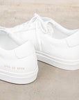 Common Projects BBall Low In Leather White