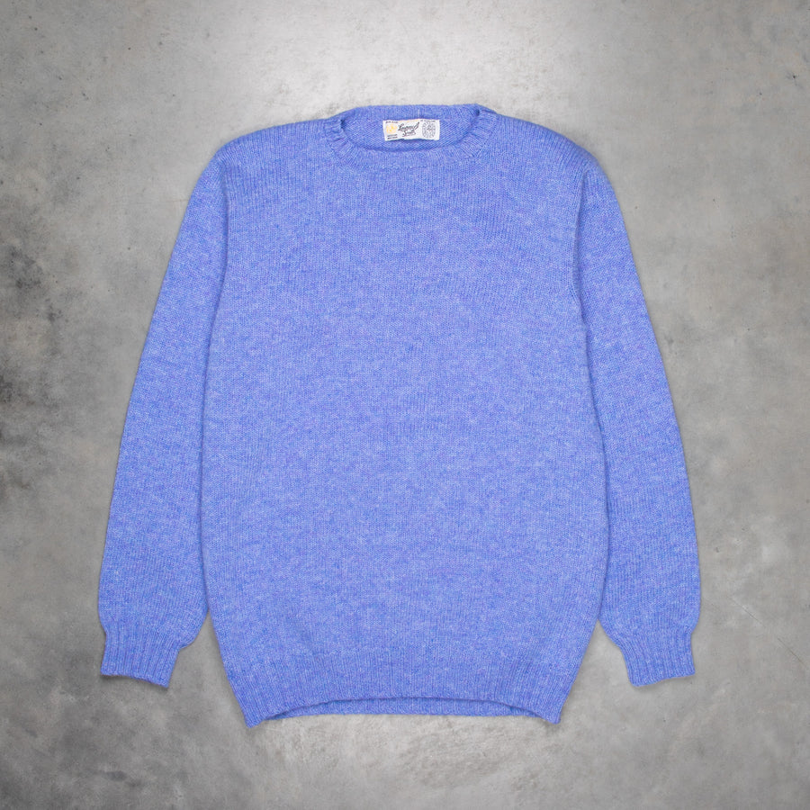 Laurence J. Smith  Super soft Seamless Crew Neck Pullover Cornflower
