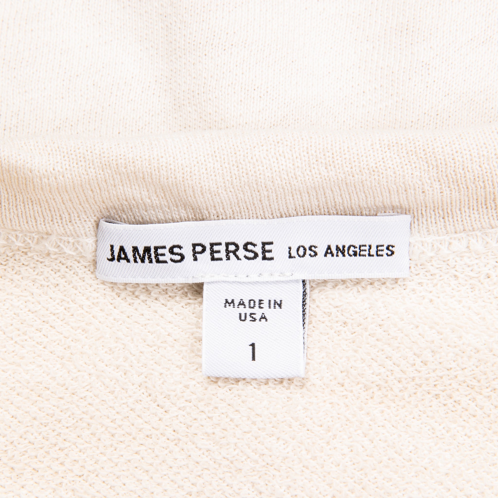 James Perse Vintage Fleece Raglan Sweat Canvas