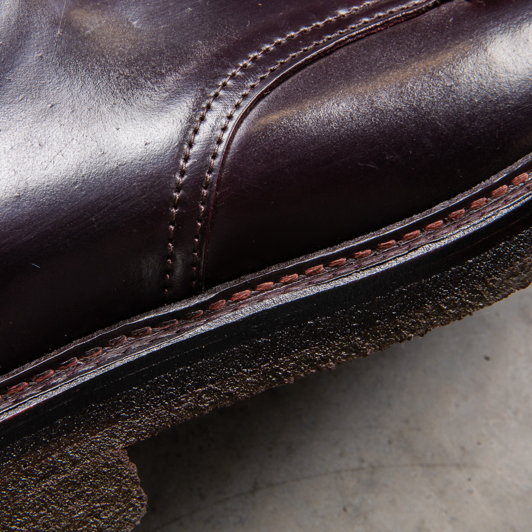 Alden x Frans Boone Classic Moc Toe #8 Cordovan on Crepe