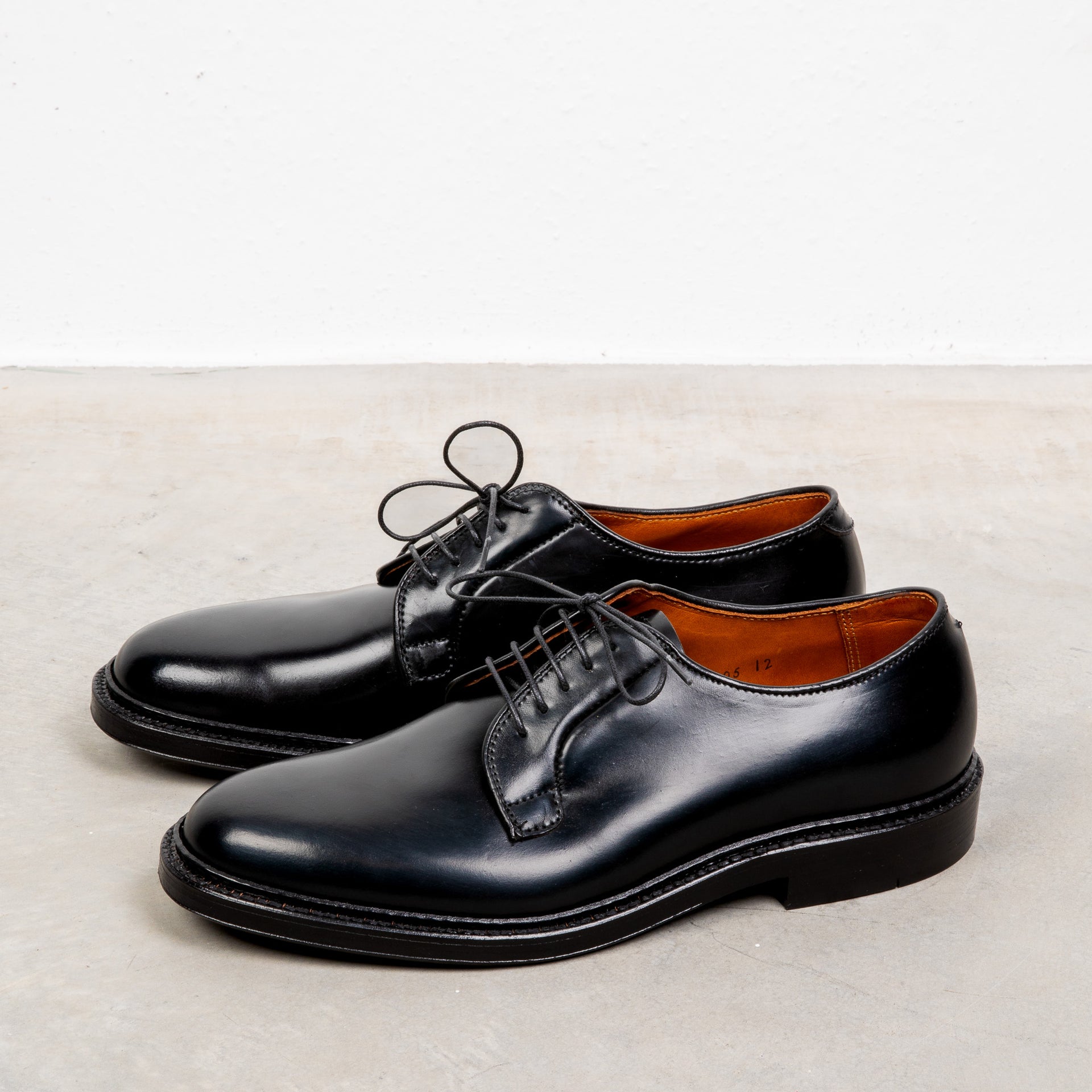 Alden Black Cordovan Plain Toe Blucher – Frans Boone Store