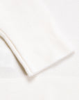 William Lockie Birdseye Solid Merino Wool Polo Ice White