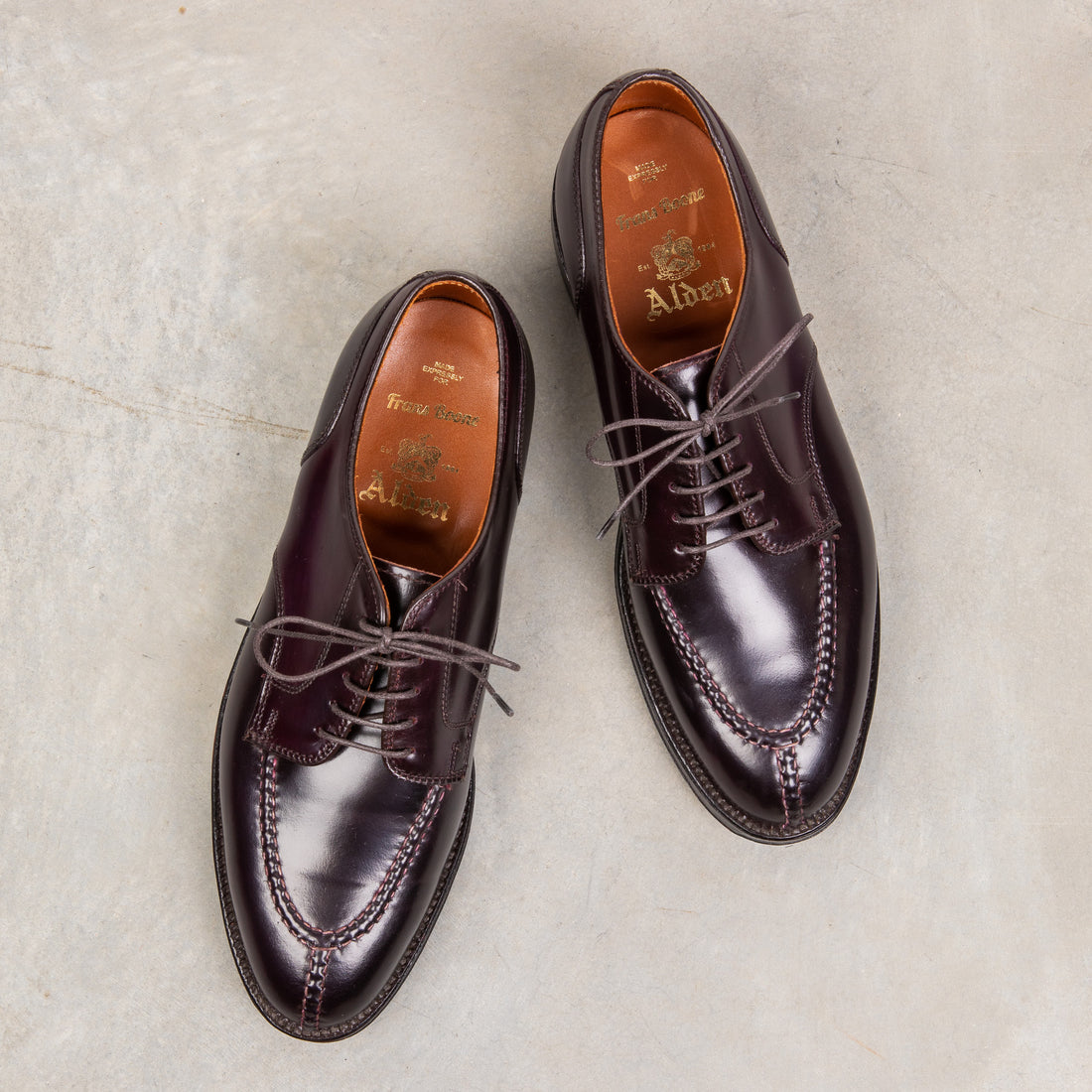 Alden color #8 NST blucher – Frans Boone Store