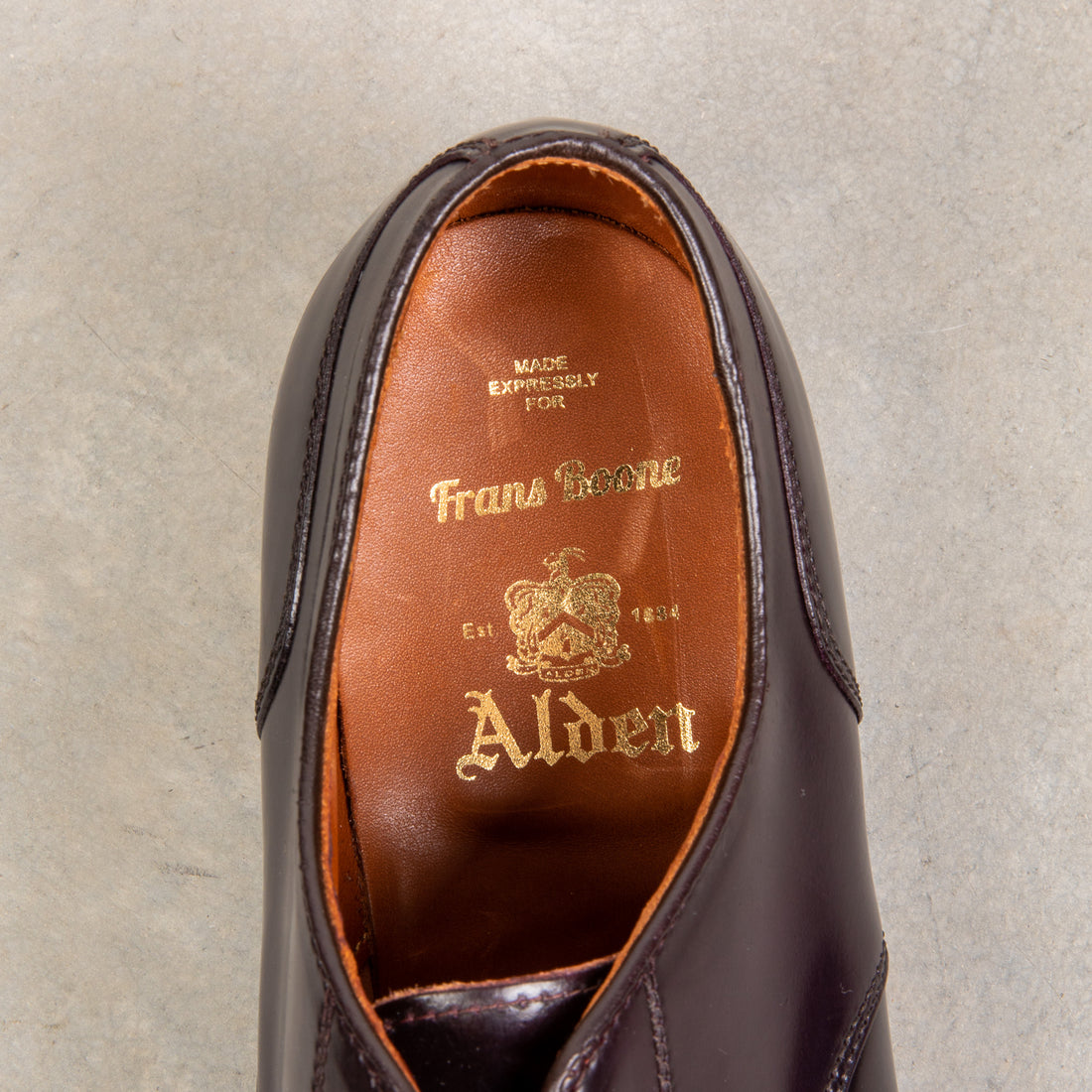 Alden color #8 NST blucher – Frans Boone Store