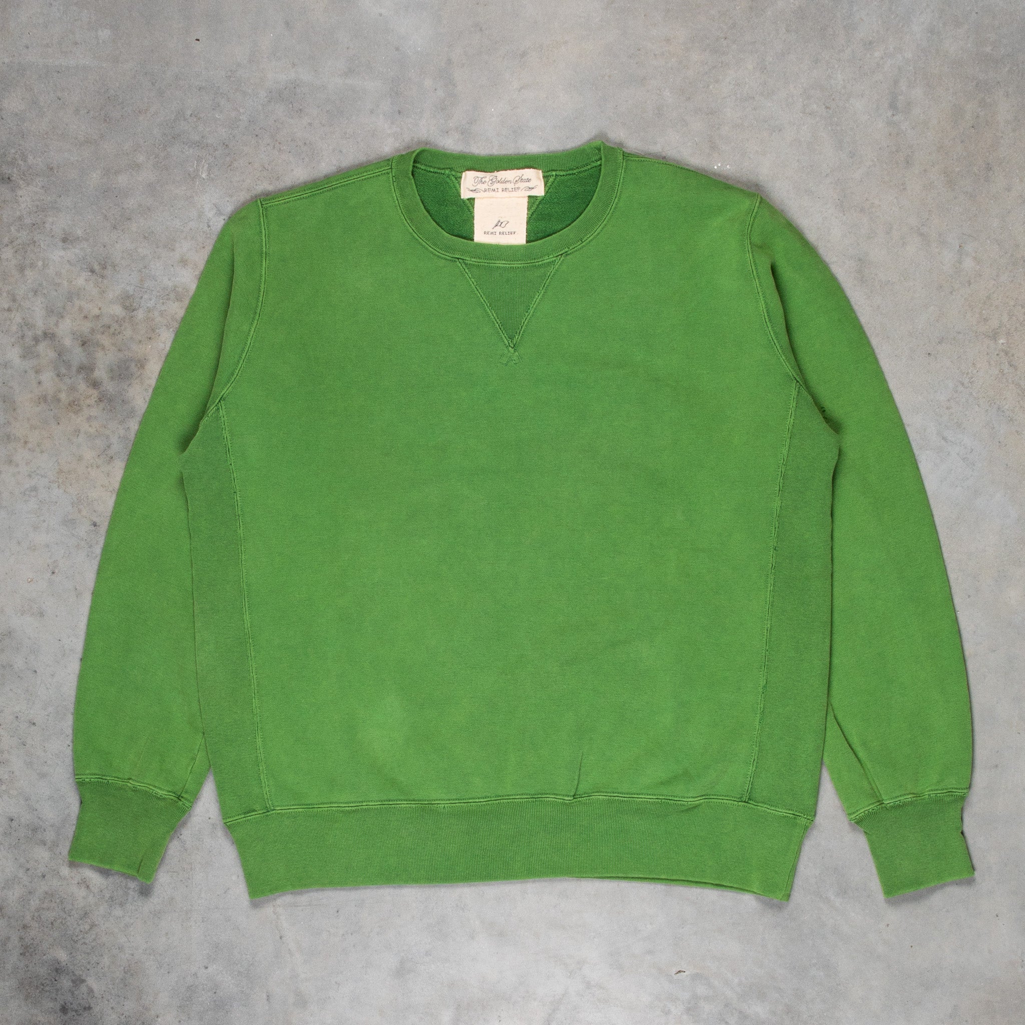 Remi Relief Special Finish Crew Neck Green