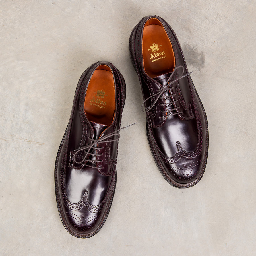 Alden #8 cordovan longwing