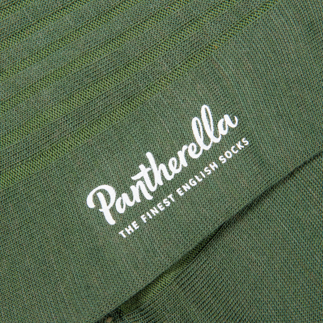 Pantherella Laburnum Merino Wool Ankle High Socks Leaf Green
